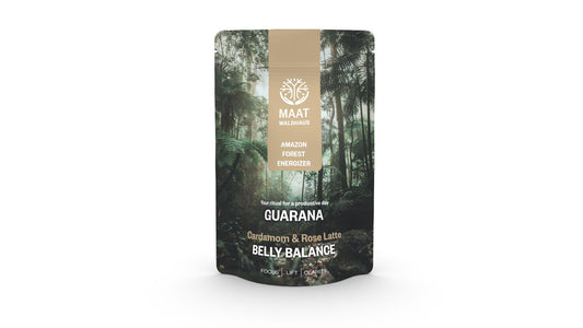 BELLY BALANCE - wild guarana, cardamom & rose latte